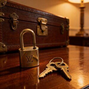 Authentic LV Lock & Keys #338